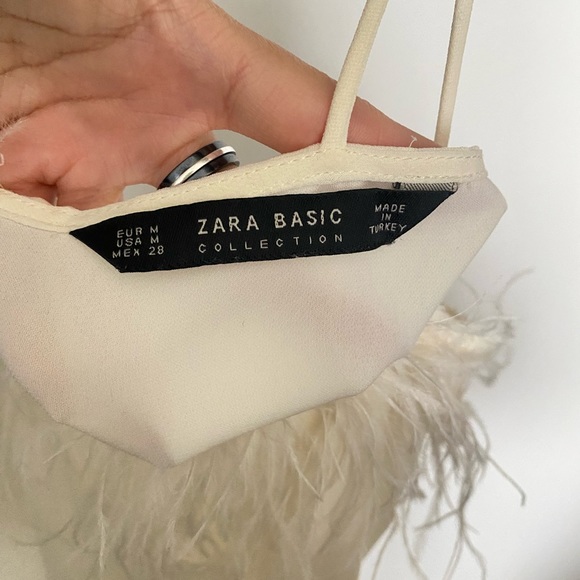 Zara feather Tank top - Picture 2 of 3
